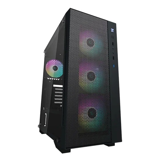 HÁZ DeepCool Midi - MATREXX 55 MESH ADD-RGB 4F - Fekete - MATREXX55-MESH-ARGB-4F