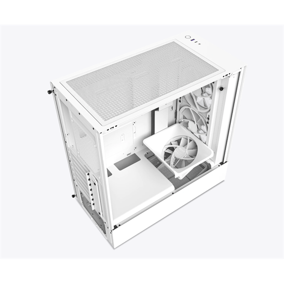 HÁZ NZXT Midi - H5 Elite Edition - Matt fehér - CC-H51EW-01 - Image 4