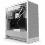 NZXT H5 Flow (2024) fehér (táp nélküli) ablakos mATX ház