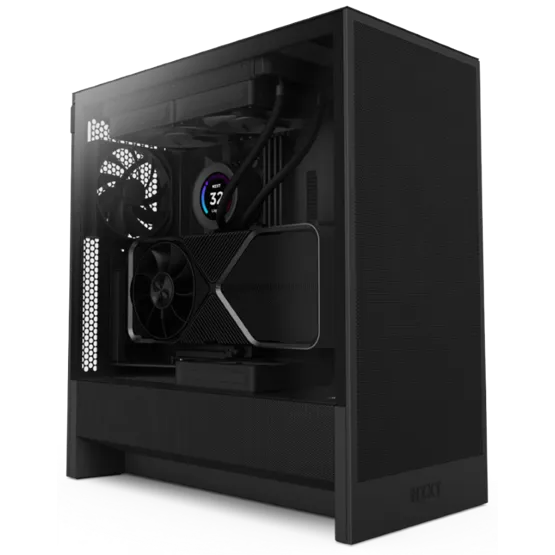HÁZ NZXT Midi - H5 Flow (2024) - Matt fekete - CC-H52FB-01