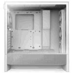 NZXT H5 Flow RGB (2024) fehér RGB (táp nélküli) ablakos mATX ház - Image 3