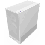 NZXT H5 Flow RGB (2024) fehér RGB (táp nélküli) ablakos mATX ház - Image 6