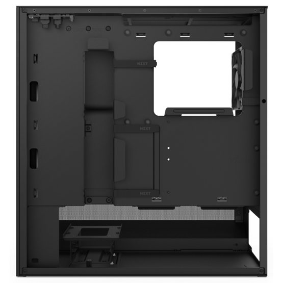 HÁZ NZXT Midi - H5 Flow RGB (2024) - Matt fekete - CC-H52FB-R1 - Image 4