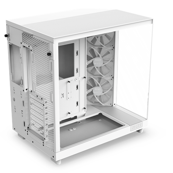 HÁZ NZXT Midi - H6 Flow - Matt fehér - CC-H61FW-01 - Image 3