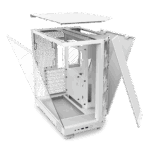 HÁZ NZXT Midi - H6 Flow - Matt fehér - CC-H61FW-01 - Image 4