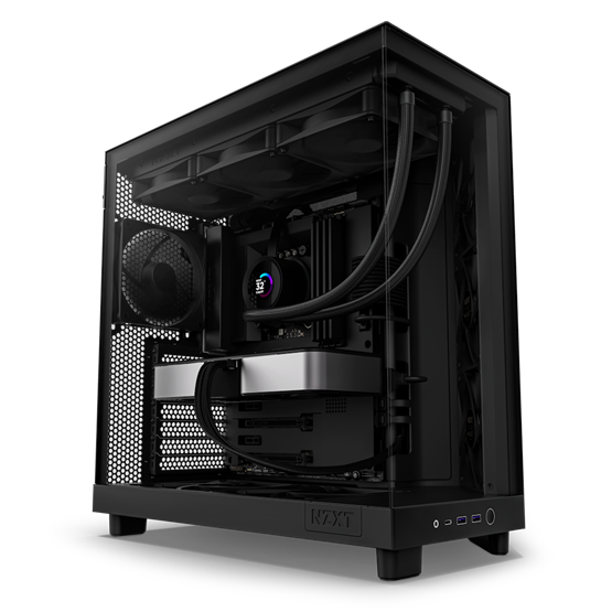 HÁZ NZXT Midi - H6 Flow - Matt fekete - CC-H61FB-01 - Image 1