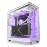 HÁZ NZXT Midi - H6 Flow RGB - Matt fehér - CC-H61FW-R1