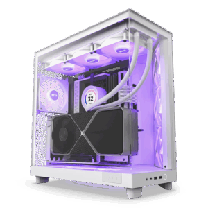 HÁZ NZXT Midi - H6 Flow RGB - Matt fehér - CC-H61FW-R1