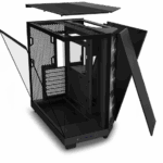 NZXT H6 Flow RGB (2023) fekete (táp nélküli) ablakos ATX ház - Image 10