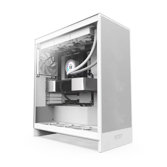 HÁZ NZXT Midi - H7 Flow - Matt fehér - CM-H72FW-01
