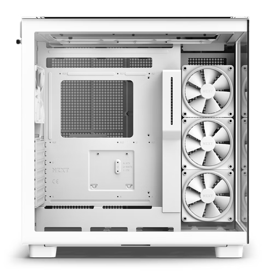 NZXT H9 Elite Fehér (Táp nélküli) ablakos ATX ház - Image 8