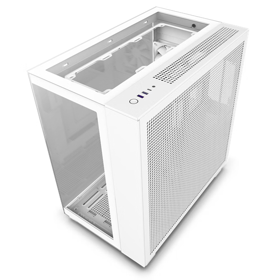 NZXT H9 Elite Fehér (Táp nélküli) ablakos ATX ház - Image 9