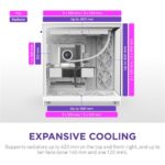 HÁZ NZXT Midi - H9 Flow (2025) - Matt fehér - CM-H92FW-01 - Image 3