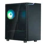 Zalman T4 PLUS Black fekete (táp nélküli) ablakos mATX ház - Image 2