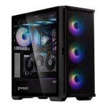 Zalman Z10 DUO fekete (táp nélküli) ablakos ATX ház - Image 4