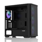 Zalman Z10 DUO fekete (táp nélküli) ablakos ATX ház - Image 8