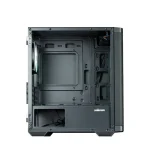 Zalman M4 fekete (táp nélküli) ablakos mATX ház - Image 4