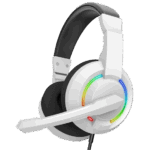 HDP Baracuda BGH-021W HYDRA-W gamer fejhallgató mikrofonnal - RGB - fehér