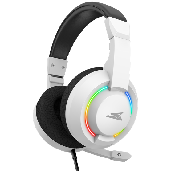 HDP Baracuda BGH-021W HYDRA-W gamer fejhallgató mikrofonnal - RGB - fehér - Image 3