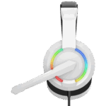 HDP Baracuda BGH-021W HYDRA-W gamer fejhallgató mikrofonnal - RGB - fehér - Image 5