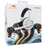 HDP Baracuda BGH-021W HYDRA-W gamer fejhallgató mikrofonnal - RGB - fehér - Image 8
