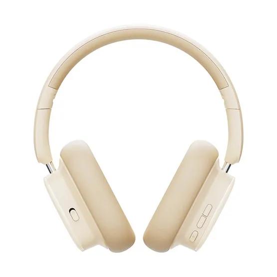 Baseus Bowie H1i Noise Cancelling Wireless Headphones vezeték nélküli fejhallgató, fehér - Image 1