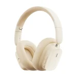 Baseus Bowie H1i Noise Cancelling Wireless Headphones vezeték nélküli fejhallgató, fehér - Image 3