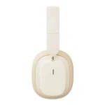 Baseus Bowie H1i Noise Cancelling Wireless Headphones vezeték nélküli fejhallgató, fehér - Image 4