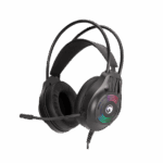 HDP MARVO Akari 30 vezetékes fejhallgató - fekete - RGB világítás