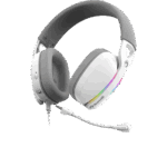 HDP MARVO Pulz 70S vezetékes fejhallgató - fehér - RGB világítás - Image 2