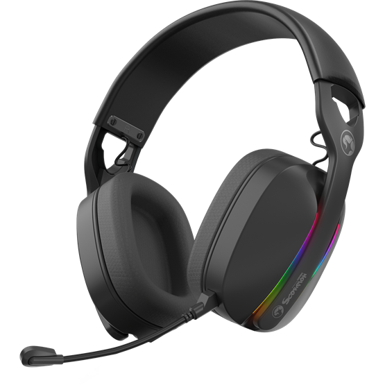 HDP_MARVO_Pulz_70W_vezetek_nelkuli_fejhallgato_-_fekete_-_RGB_vilagitas-i786493.png HDP MARVO Pulz 70W vezeték nélküli fejhallgató - fekete - RGB világítás - Image 1