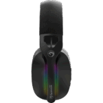 HDP MARVO Pulz 70W vezeték nélküli fejhallgató - fekete - RGB világítás - Image 5