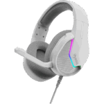 HDP MARVO Tactic 40 vezetékes fejhallgató - fehér - RGB világítás