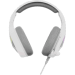 HDP MARVO Tactic 40 vezetékes fejhallgató - fehér - RGB világítás - Image 3