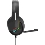 HDP MARVO Tactic 40 vezetékes fejhallgató - fekete - RGB világítás - Image 2