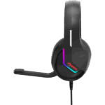HDP MARVO Tactic 40 vezetékes fejhallgató - fekete - RGB világítás - Image 6