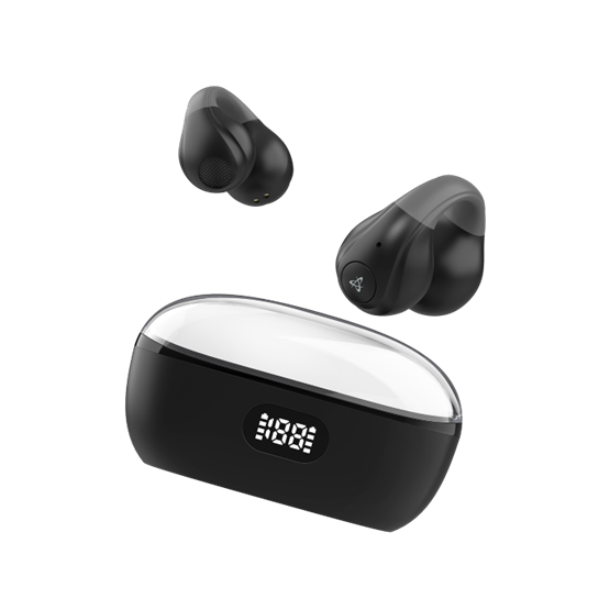 HDP SBOX EB-OWS14-B bluetooth v5.3 earbuds fülhallgató mikrofonnal - BR+EDR+BLE - fekete - Image 4