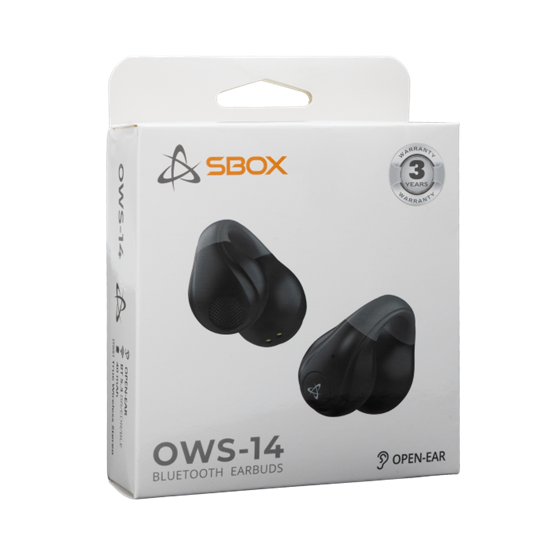 HDP SBOX EB-OWS14-B bluetooth v5.3 earbuds fülhallgató mikrofonnal - BR+EDR+BLE - fekete - Image 5