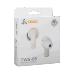HDP SBOX EB-TWS05-BE bluetooth v5.4 in-ear fülhallgató mikrofonnal - BR+EDR+BLE - bézs - Image 7