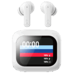 HDP SBOX EB-TWS08-W bluetooth v5.4 in-ear fülhallgató touch kijelzővel és mikrofonnal - BR+EDR+BLE - fehér - Image 2