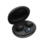 HDP White Shark GEB-TWS02B VORTEX-B fekete bluetooth fülhallgató