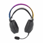 HDP White Shark GH-2140 OX/RGB gamer fejhallgató mikrofonnal - fekete - Image 10