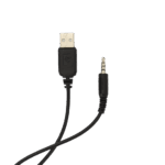 HDP White Shark GH-2342-B FIREFLY gamer fejhallgató mikrofonnal - fekete - Image 5