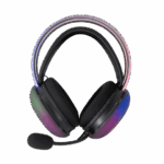 HDP White Shark GH-2342-B FIREFLY gamer fejhallgató mikrofonnal - fekete - Image 2