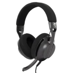 HDP White Shark GH-2440B PARROT gamer fejhallgató mikrofonnal - fekete