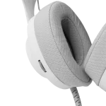 HDP White Shark GH-2440W/G PARROT gamer fejhallgató mikrofonnal - fehér/szürke - Image 5