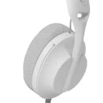 HDP White Shark GH-2440W/G PARROT gamer fejhallgató mikrofonnal - fehér/szürke - Image 4