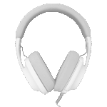 HDP White Shark GH-2440W/G PARROT gamer fejhallgató mikrofonnal - fehér/szürke - Image 3