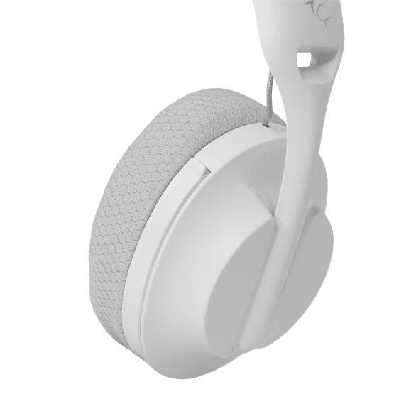 HDP White Shark GH-2441W FALCON-W vezeték nélküli gamer fejhallgató mikrofonnal - fehér - Image 3