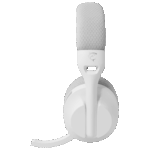 HDP White Shark GH-2441W FALCON-W vezeték nélküli gamer fejhallgató mikrofonnal - fehér - Image 5